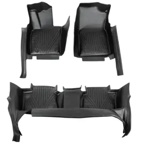 Гумові килимки Niken Luxury 3D (Для гібрид, 3 шт) для Toyota Camry 2024–