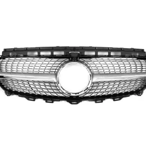 Передня решітка Diamond Silver (для Avantgarde/AMG-Line/E43 AMG/E53 AMG 2016-2020) для Mercedes-Benz E-class coupe C238 2016–2024