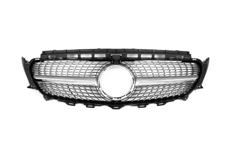 Передня решітка Diamond Silver (для Avantgarde/AMG-Line/E43 AMG/E53 AMG 2016-2020) для Mercedes-Benz E-class W213 2016–2023