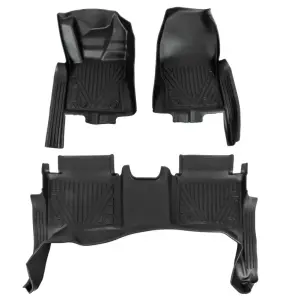 Гумові килимки Niken Luxury 3D (3 шт) для Ford Ranger 2022–