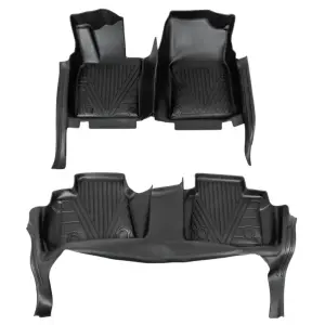 Гумові килимки Niken Luxury 3D (Для ДВЗ, 3 шт) для Toyota Camry 2024–