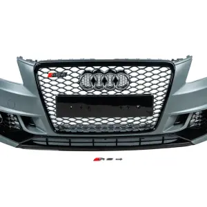 Передній бампер RS-Style (2007-2011) для Audi A4 B8 2007–2015