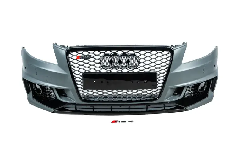 Передній бампер RS-Style (2007-2011) для Audi A4 B8 2007–2015