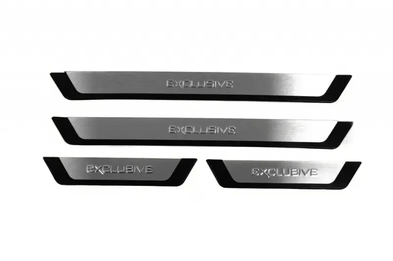 Накладки на пороги Flexill (4шт, нерж) для Hyundai IX-35 2010–2015