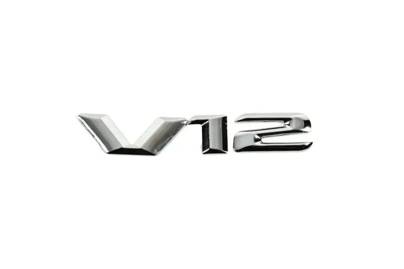 Напис V12 Maybach для Mercedes-Benz