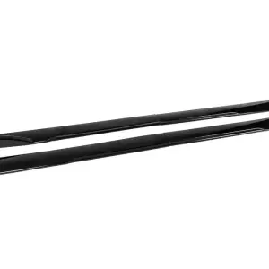 Універсальні накладки на бокові пороги Niken Black (ABS) (4шт)