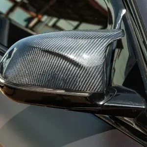 Кришки дзеркал M V1 (2 шт, Карбон) для BMW X5 G05 2019–2026