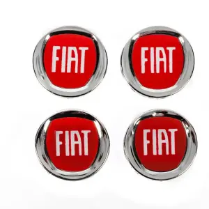Ковпачки в оригінальні диски 49/42,5 мм V-1 (4 шт) для Fiat