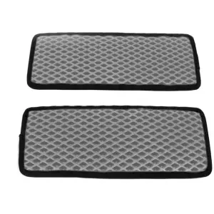 Поліуретанові килимки на пороги (2 шт, EVA, сірі) для Citroen Jumper 2007–2025
