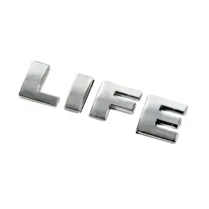 Напис Life (під оригінал) для Volkswagen Caddy 2010–2015