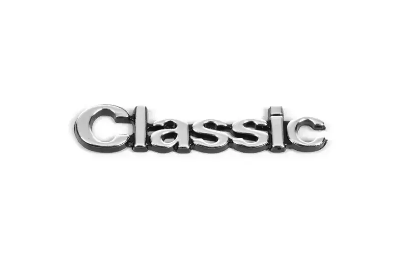 Напис Classic (під оригінал) для Volkswagen Polo 1994–2001