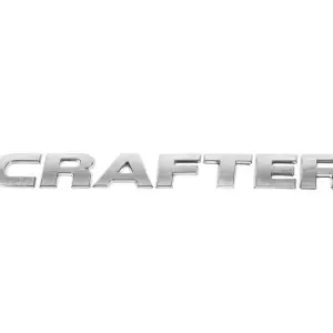 Напис Crafter (косою шрифт) для Volkswagen Crafter 2006–2016