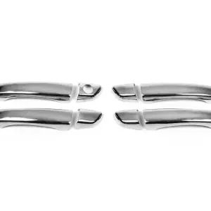 Накладки на ручки Carmos (4 шт, нерж) для Peugeot 3008 2016–2023