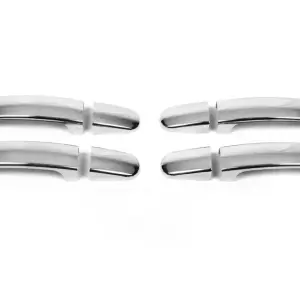 Накладки на ручки Carmos (нерж) для Ford Custom 2013–2022