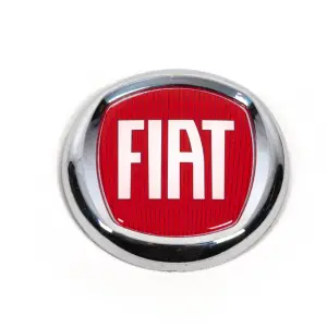Емблема (червона V1, самоклейка) для Fiat