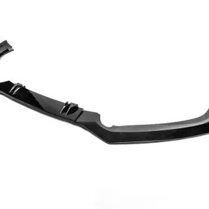 Передня Lip накладка (чорний глянець, 2010-2014) для Audi A7 2010–2018