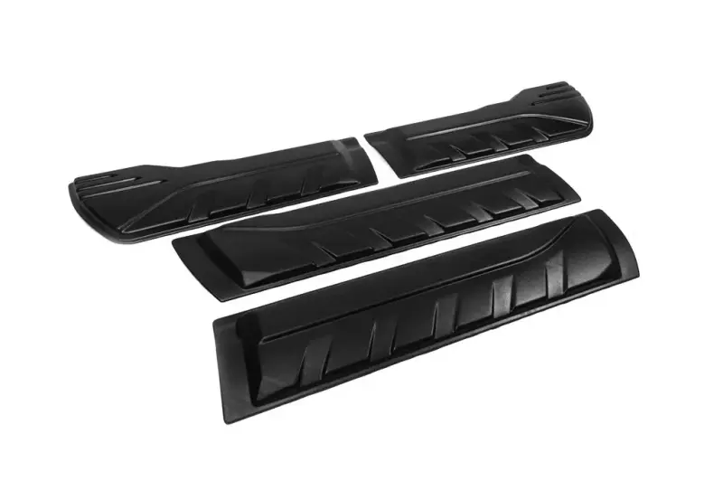 Молдинг на двері (4 шт, ABS) для Nissan Navara 2006–2015