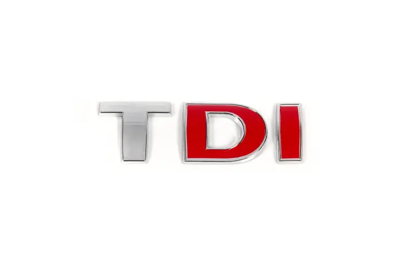 Напис Tdi (прямий шрифт) для Volkswagen Crafter 2006–2016