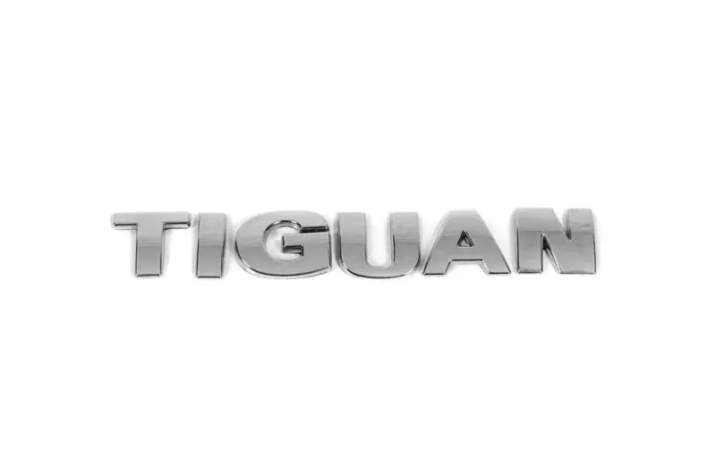 Напис прямий шрифт (під оригінал) для Volkswagen Tiguan 2007–2016