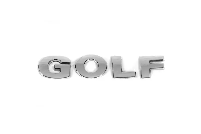 Напис Golf (під оригінал) для Volkswagen Golf 4 1997–2006