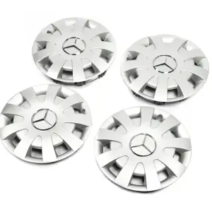 Ковпаки сірі ABS R16 (1-катковий, 4 шт) для Mercedes-Benz Sprinter W906 2006–2018