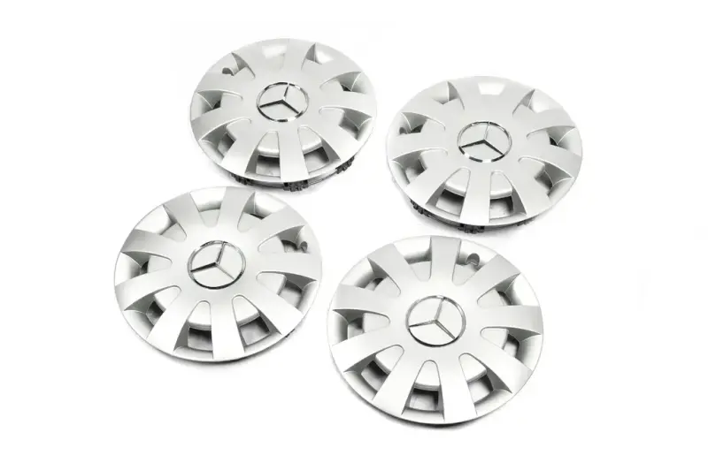 Ковпаки сірі ABS R16 (1-катковий, 4 шт) для Mercedes-Benz Sprinter W906 2006–2018