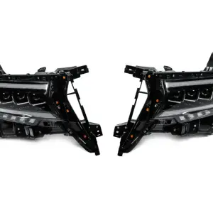 Передня оптика Lexus-design 4-LED V2 (2017+, 2 шт) для Toyota Land Cruiser Prado 150 2009–2023