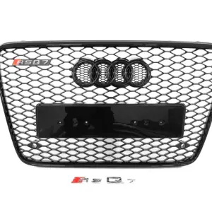 Передня решітка RSQ-Style (чорна) для Audi Q7 2005–2015