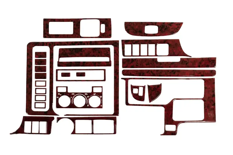 Накладки на панель для Toyota Land Cruiser 90 Prado 1996–2002