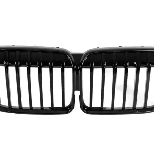 Ніздрі 1 Bar (2019-2022, чорний глянець) для BMW 7 серія G11/G12 2015–2022