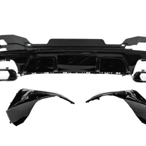Дифузор заднього бампера з насадками (для G26 M-Sport) для BMW 4 серія G22/23/26 2020–