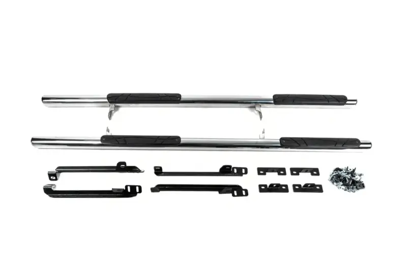 Бічні труби (2014-2017, 2 шт., нерж.) для Nissan Qashqai 2014–2021
