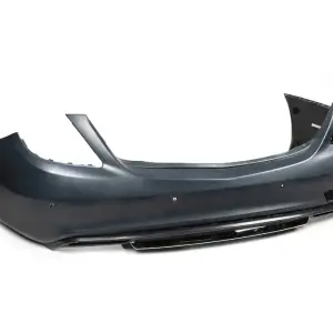 Задній бампер AMG з дифузором (2014-2018) для Mercedes-Benz S-class W222 2013–2022