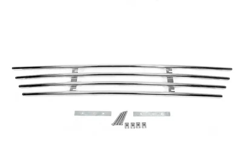 Решітка в бампер (нерж) для Volkswagen Amarok 2010–2022
