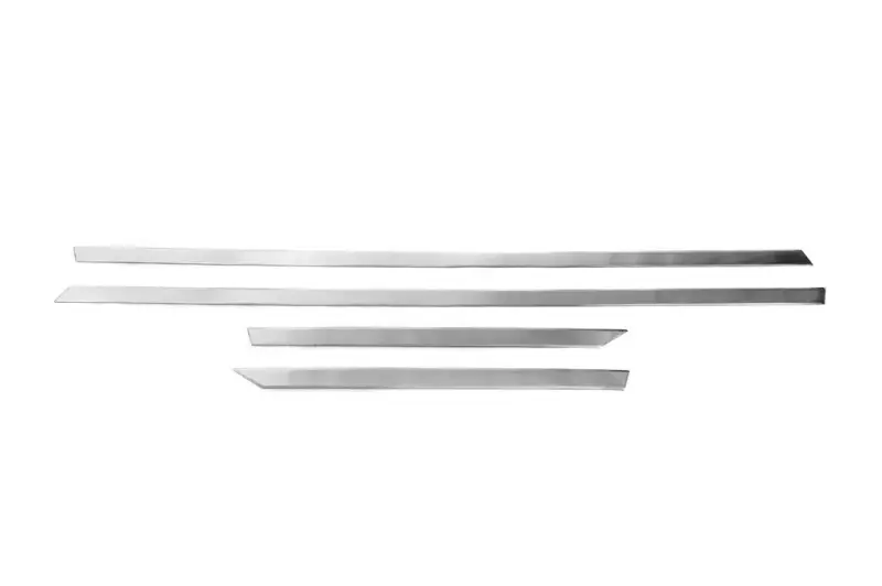 Молдинг дверей (нерж) для Jeep Cherokee/Liberty 2007–2013