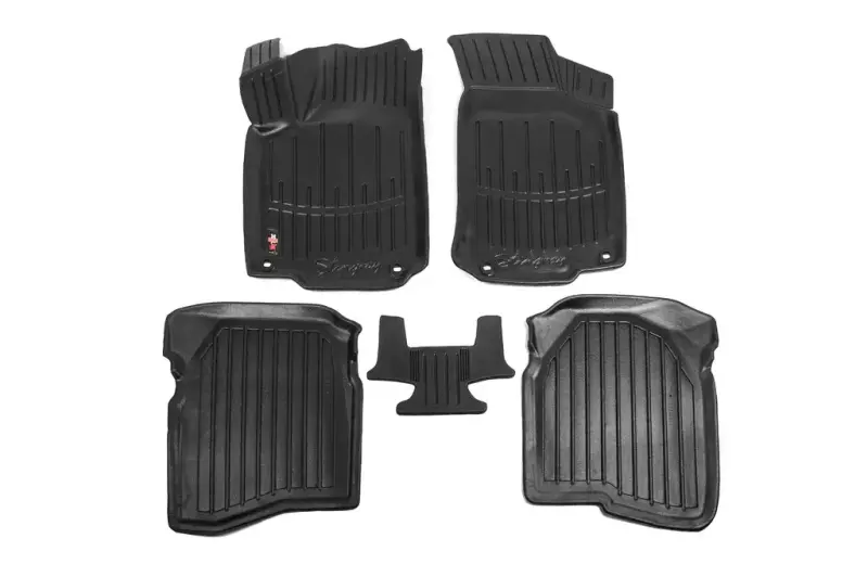 Килимки Stingray 3D (5 шт, поліуретан) для Volkswagen Bora 1998–2004