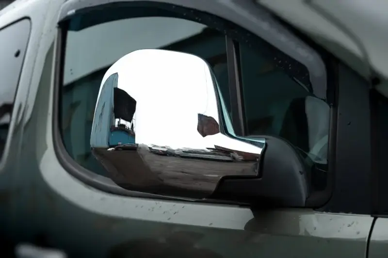 Накладки на дзеркала (2 шт., пласт.) для Citroen Berlingo 2008–2018