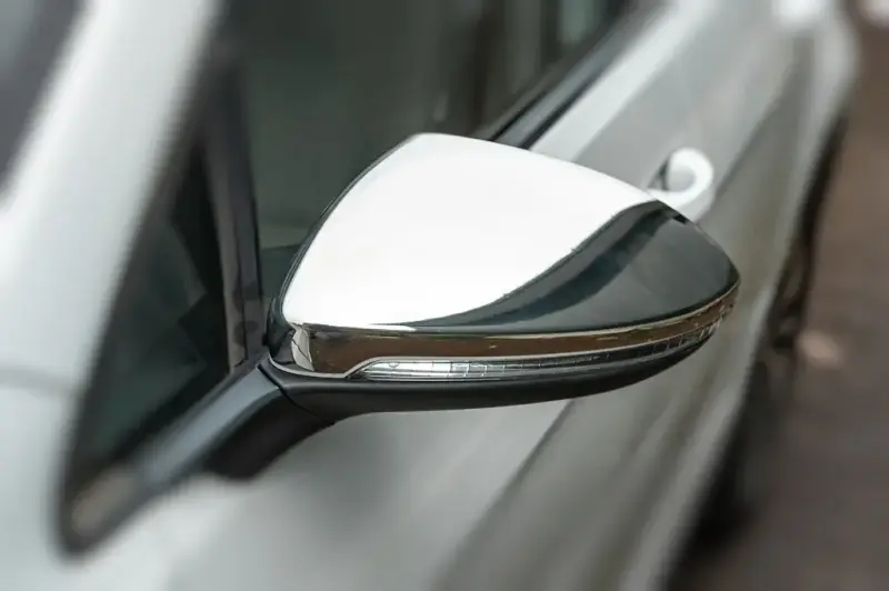 Накладки на дзеркала (2 шт, нерж) для Volkswagen Golf 7/E-Golf 2012–2020