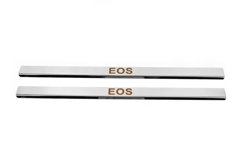 Накладка на пороги Carmos (2 шт, нерж) для Volkswagen EOS 2006–2011