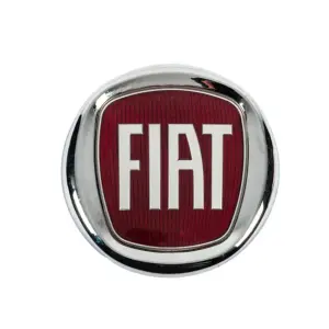 Емблема (Червона, з кріпленням) для Fiat