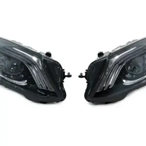 Передні фари 2014-2017 (дизайн рестайлінг) для Mercedes-Benz S-class W222 2013–2022