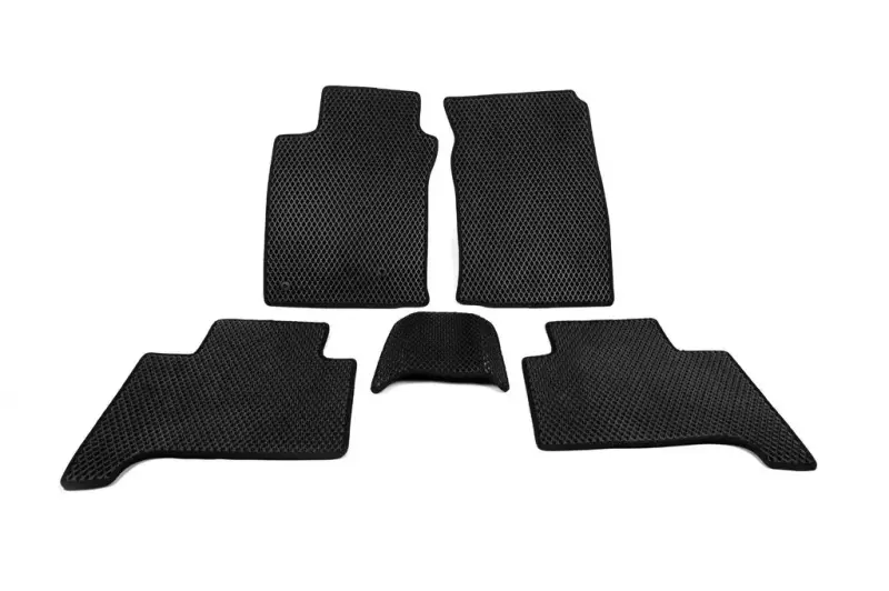 Килимки EVA (2 ряди, чорні) для Toyota Land Cruiser Prado 120 2002–2009