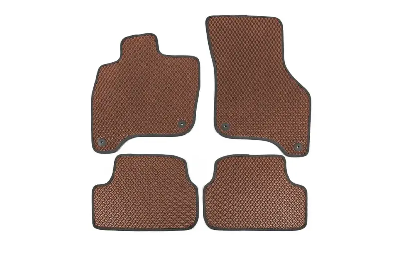 Килимки EVA для E-Golf (Коричневий) для Volkswagen Golf 7/E-Golf 2012–2020