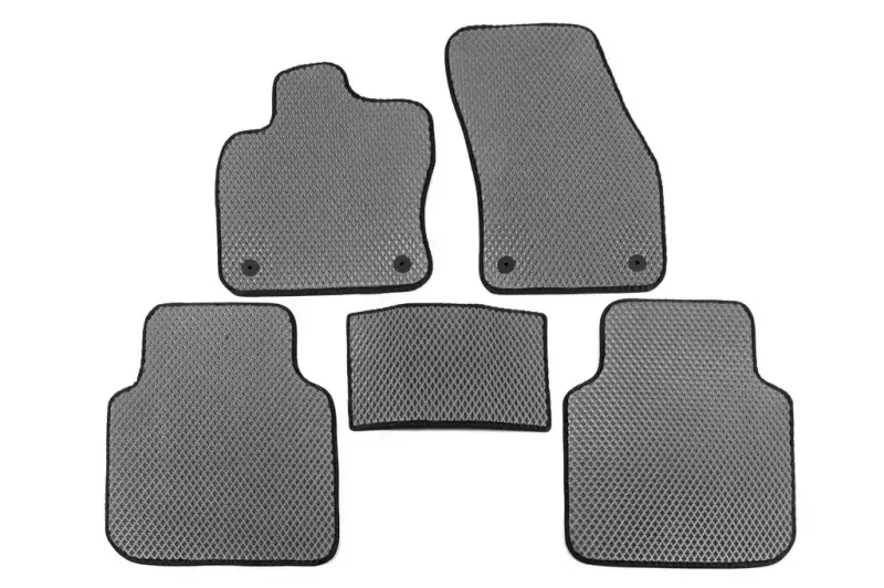 Килимки EVA (Allspase, 2 ряда, Сірий) для Volkswagen Tiguan 2016–2023