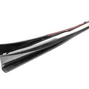 Бокові пороги (для Base/F-Sport 2013-2020, Карбон) для Lexus IS 2013–