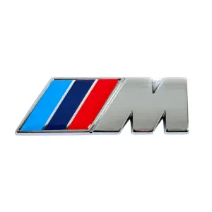 Напис М 85мм на 30мм (нержавійка) для BMW