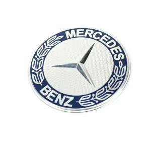 Знак Мерседеса на капот (самоклейка) для Mercedes-Benz ML W163 1997–2005