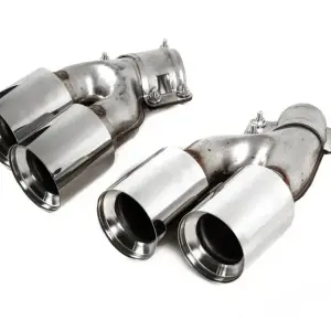 Насадки на глушитель M6 Silver (2 шт) для BMW 6 серія G32 2017–
