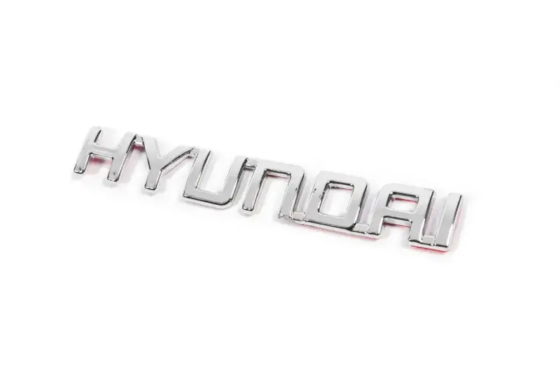 Напис Hyundai (13.5см на 2.0см) для Hyundai