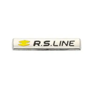 Задній логотип RS (1 шт, нерж) для Renault Clio V 2019–